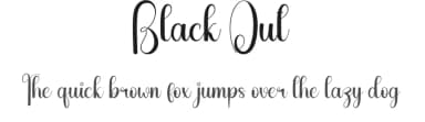 Black Out by Andi Moz — Script Handwritten Font — thumbnail 1