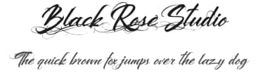 Black Rose Studio by BlackFridayFont FMF — Script Handwritten Font — thumbnail 1