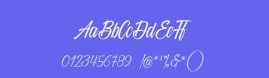 Black Sneakers by Cat.B — Script Handwritten Font — thumbnail 3