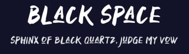 Black Space by Letterhend Studio — Script Handwritten Font — thumbnail 2