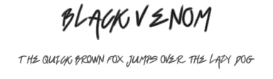 Black Venom by Andrean Prabowo — Script Handwritten Font — thumbnail 1
