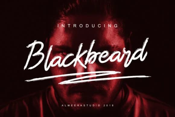 Blackbeard Font by Almeera Studio — Script Handwritten Font