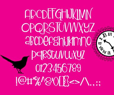 Blackbird Pie Font by Illustration Ink — Script Handwritten Font — thumbnail 2