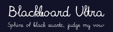 Blackboard Ultra by Drukland.nl — Script Handwritten Font — thumbnail 2