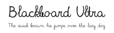 Blackboard Ultra by Drukland.nl — Script Handwritten Font — thumbnail 1