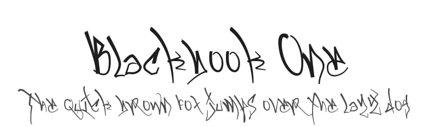 Blackbook One by Michael Muranaka — Script Handwritten Font