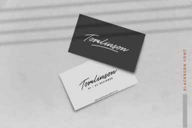 Blackburn Font by 78soeef Design — Script Handwritten Font — thumbnail 4