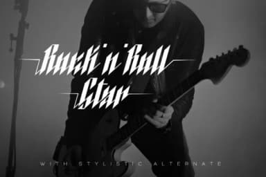 Blackburn Font by ashenterprise by ashenterprise — Script Handwritten Font — thumbnail 2