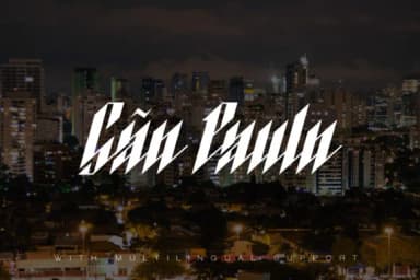 Blackburn Font by ashenterprise by ashenterprise — Script Handwritten Font — thumbnail 4