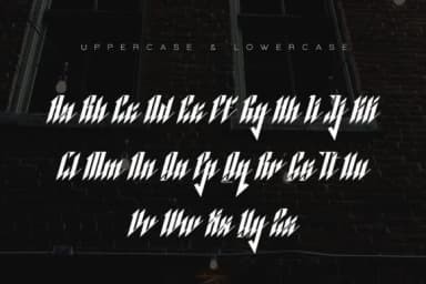 Blackburn Font by ashenterprise by ashenterprise — Script Handwritten Font — thumbnail 7