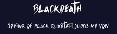 Blackdeath by Septiandika Pratama — Script Handwritten Font — thumbnail 2