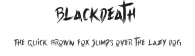 Blackdeath by Septiandika Pratama — Script Handwritten Font — thumbnail 1