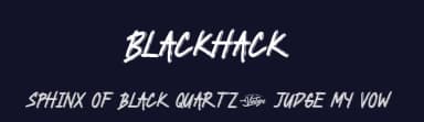 Blackhack by VinType — Script Handwritten Font — thumbnail 2