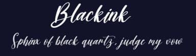 Blackink by Scratchones — Script Handwritten Font — thumbnail 2