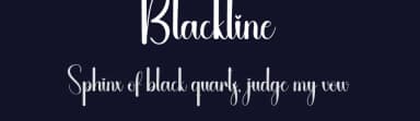 Blackline by Andi Moz — Script Handwritten Font — thumbnail 2