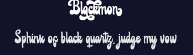 Blackmon by Ahweproject — Script Handwritten Font — thumbnail 2