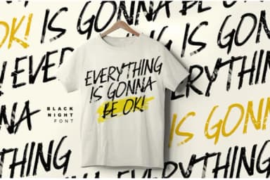 Blacknight Font by Ratin Creative — Script Handwritten Font — thumbnail 7