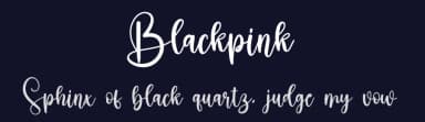 Blackpink by Scratchones — Script Handwritten Font — thumbnail 2