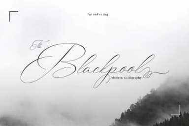 Blackpool Font by Teweka — Script Handwritten Font — thumbnail 1