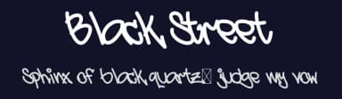 Black Street by Esa Nugroho — Script Handwritten Font — thumbnail 2