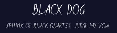 Blacx Dog by setyaisiam _type — Script Handwritten Font — thumbnail 2