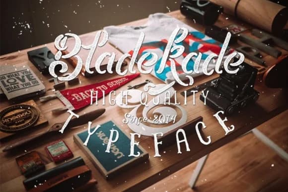 Bladekade Font by maghrib — Script Handwritten Font