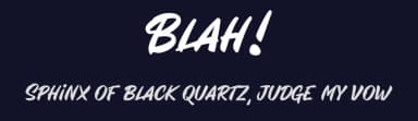 Blah! by StereoType — Script Handwritten Font — thumbnail 2