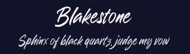 Blakestone by Letterhend Studio — Script Handwritten Font — thumbnail 2