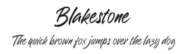 Blakestone by Letterhend Studio — Script Handwritten Font — thumbnail 1
