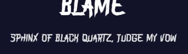 Blame by CconceptLab — Script Handwritten Font — thumbnail 2