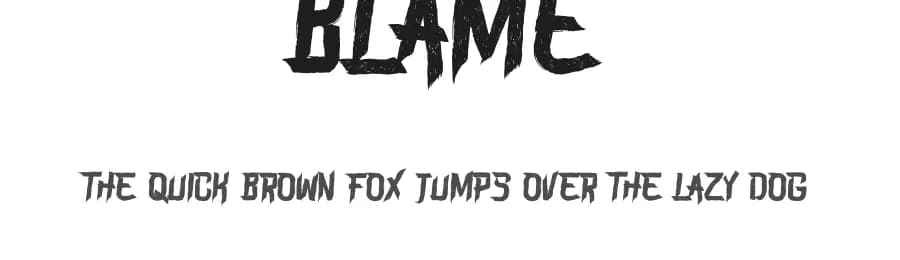 Blame by CconceptLab — Script Handwritten Font