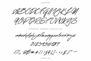 Blanc Font by Marcelo Inez — Script Handwritten Font — thumbnail 6