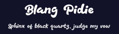 Blang Pidie by Khurasan — Script Handwritten Font — thumbnail 2