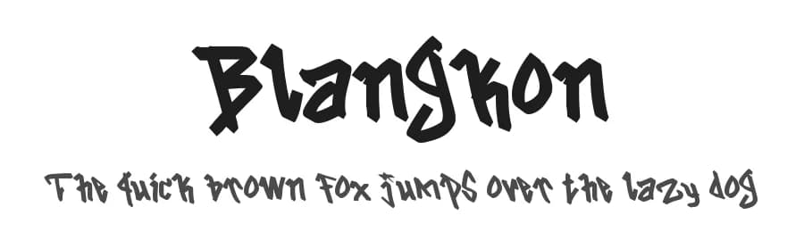 Blangkon by Letterafa Studio — Script Handwritten Font