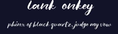 Blank Monkey by Zulfan Iskandar — Script Handwritten Font — thumbnail 2