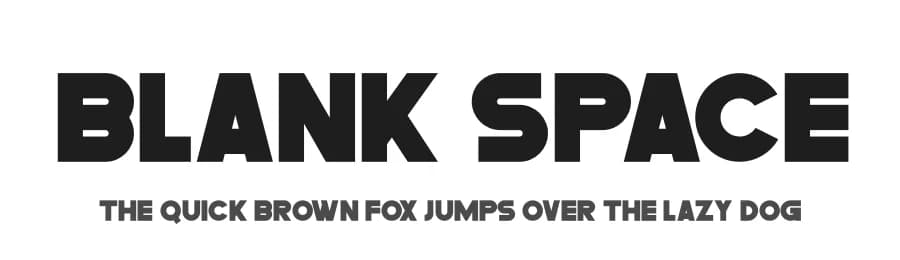 Blank Space by Storytype Studio — Sans Serif Font