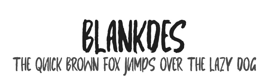 Blankdes by Skiiller Studio — Script Handwritten Font