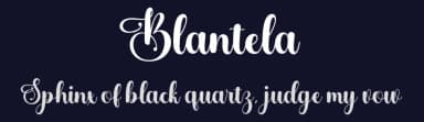 Blantela by IM Studio — Script Handwritten Font — thumbnail 2