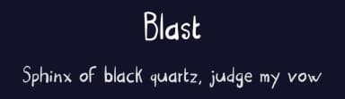 Blast by InkCloudDesign — Script Handwritten Font — thumbnail 2
