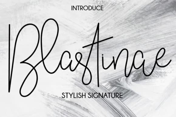Blastinae Font by Fallengraphic — Script Handwritten Font