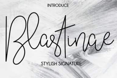 Blastinae Font by Fallengraphic — Script Handwritten Font — thumbnail 1
