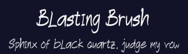 Blasting Brush by Uloel Design — Script Handwritten Font — thumbnail 2