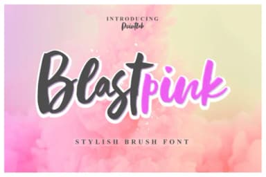 Blastpink Script Font by PointLab — Script Handwritten Font — thumbnail 1