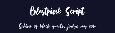 Blastpink Script by pointlab studio — Script Handwritten Font — thumbnail 2