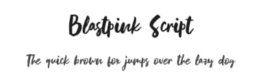Blastpink Script by pointlab studio — Script Handwritten Font — thumbnail 1