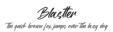 Blastter by Rockboys Studio — Script Handwritten Font — thumbnail 1