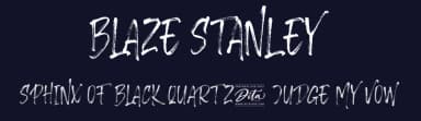 Blaze Stanley by Ditatype — Script Handwritten Font — thumbnail 2