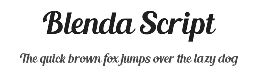 Blenda Script by Seniors Studio — Script Handwritten Font — preview 1