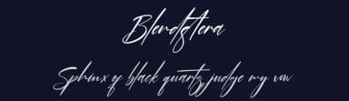 Blendstera by Perspectype Studio - Letterena.com — Script Handwritten Font — thumbnail 2
