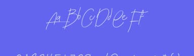 Blenheim Signature by Rengga Eka Zulkarnaen — Script Handwritten Font — thumbnail 3
